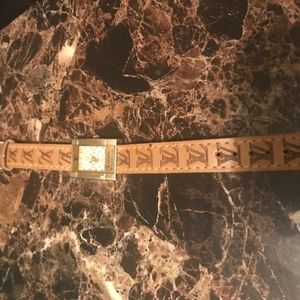 Vintage Louis Vuitton Signature Leather Watch